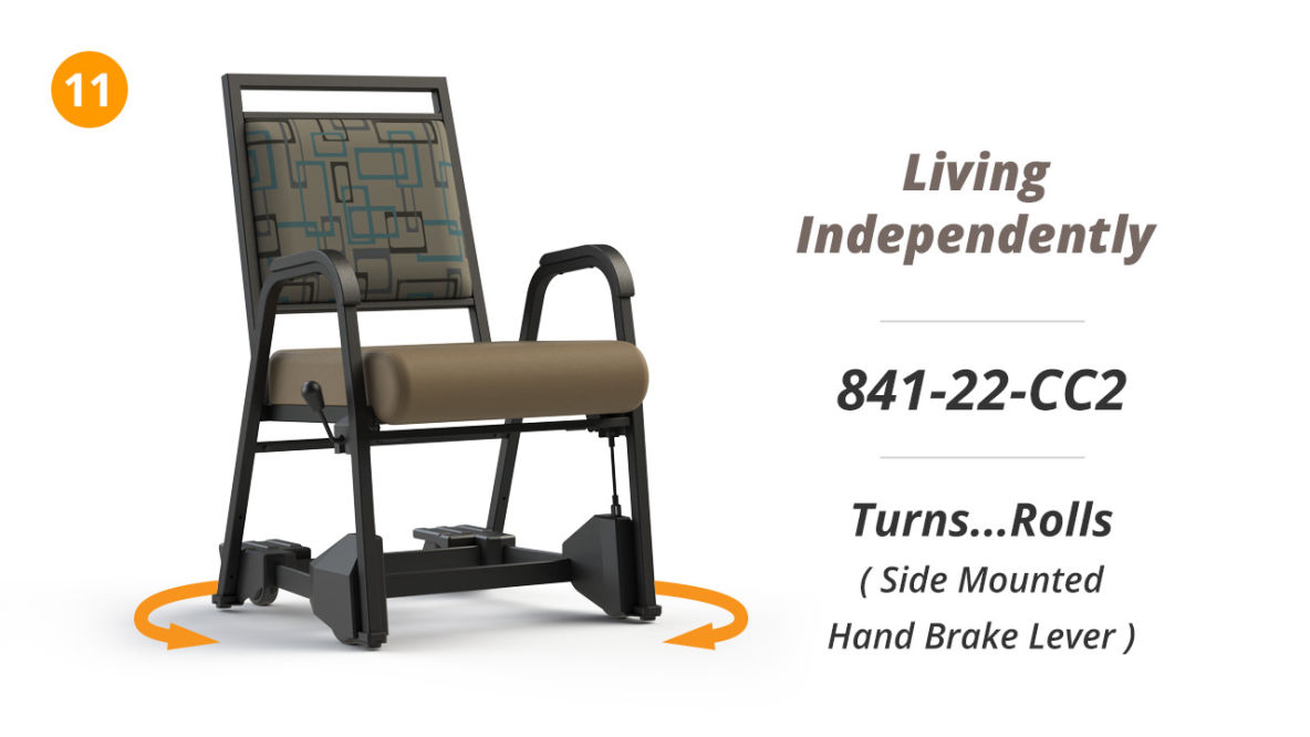 841-22" w/ Chair Caddie 2 (Living Independently)