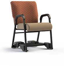 Royal EZ Assisted Living Mobility Dining Chair.  Armed, 20" Wide Seat