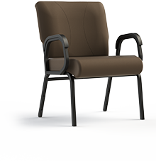 Titan 941-24 Assisted Living Lobby & Common Area Chair.  Armed, 24" Wide Seat