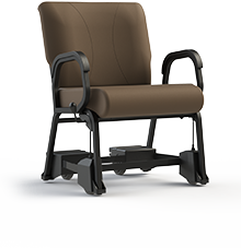 Titan 941CAS-24 Bariatric Chair with Casters.  Armed, 24" Wide Seat