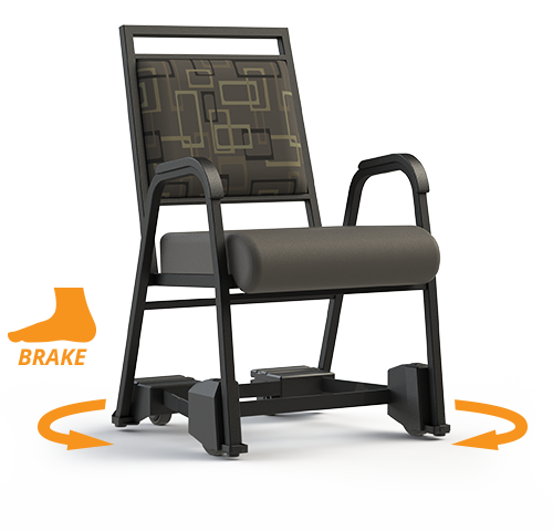 Mobility C Roll and Brake for Safety (360°)