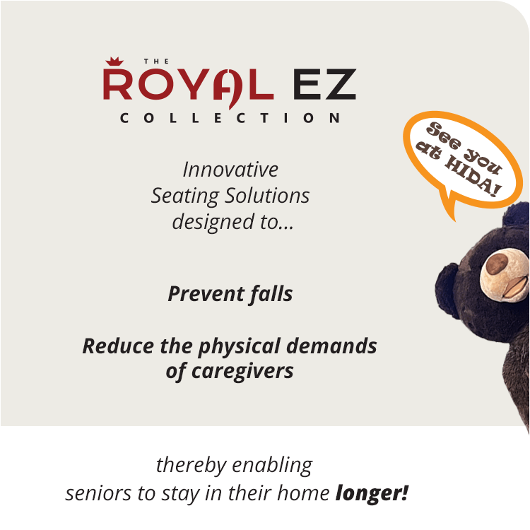 Innovative Seating Solutions design to prevent falls and reduce the physical demands of caregivers