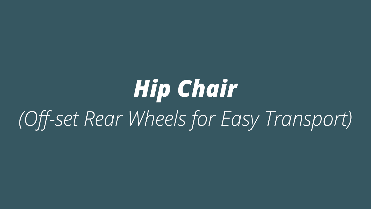 Hip Chair (3 in 1)